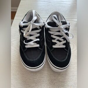Vans Kids Black and White Sneakers